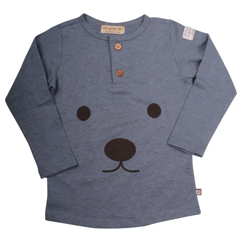 camibuso oso gris 3 6 m