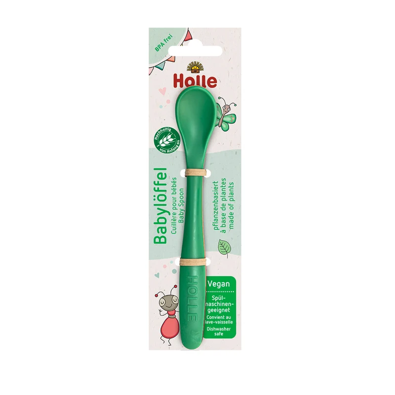 Cuchara para bebé de materias primas renovables bio / eco Holle 20g