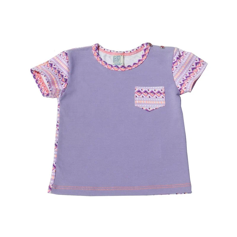 camiseta manga corta tribu lila 3 6 m