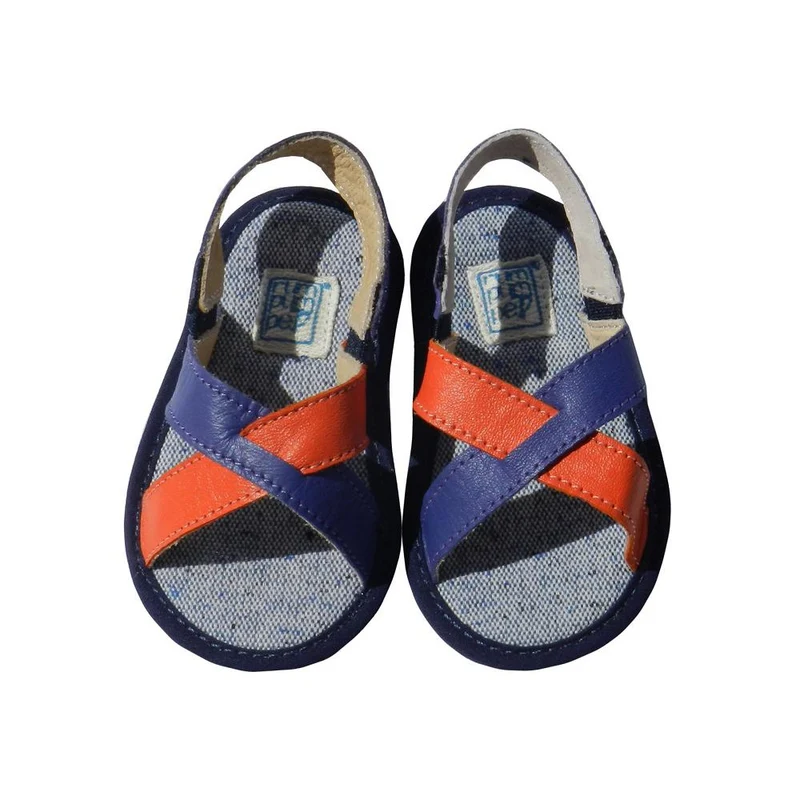 sandalia nino lavanda con naranja 3 6 m