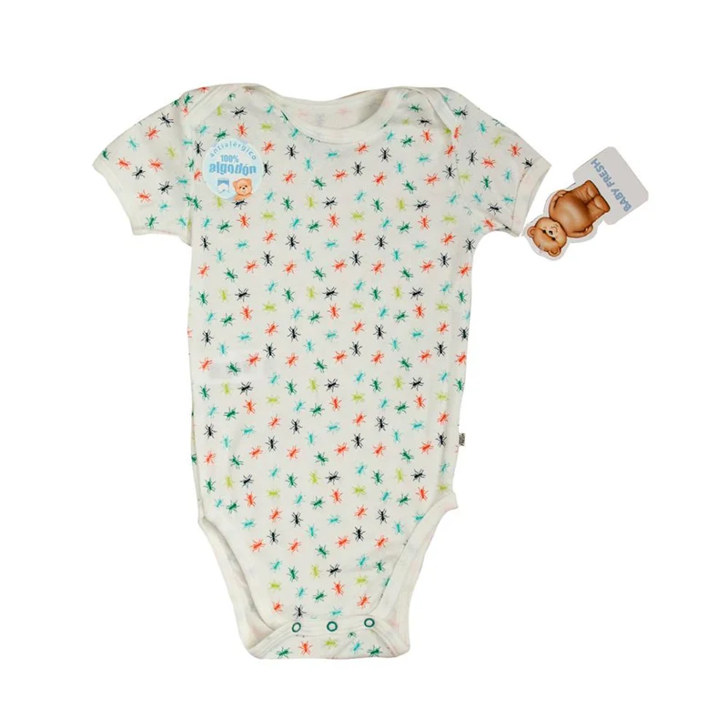 body manga corta coche verde. talla 0 3m