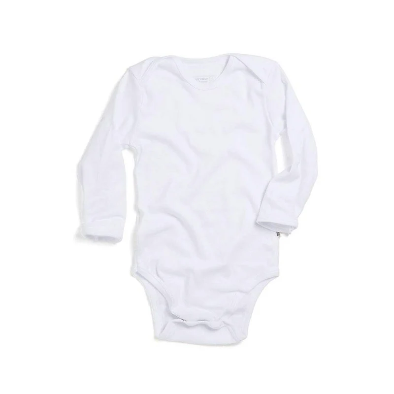 body manga larga bombom blanco. talla 0 0m