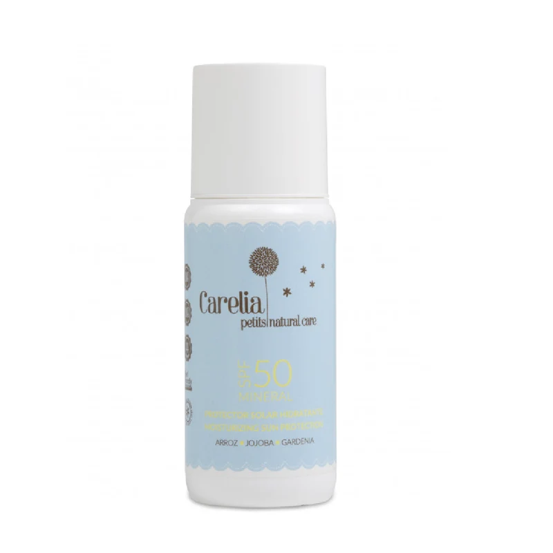 Crema Solar Mineral de alta protección SPF 50 Carelia 100 ml