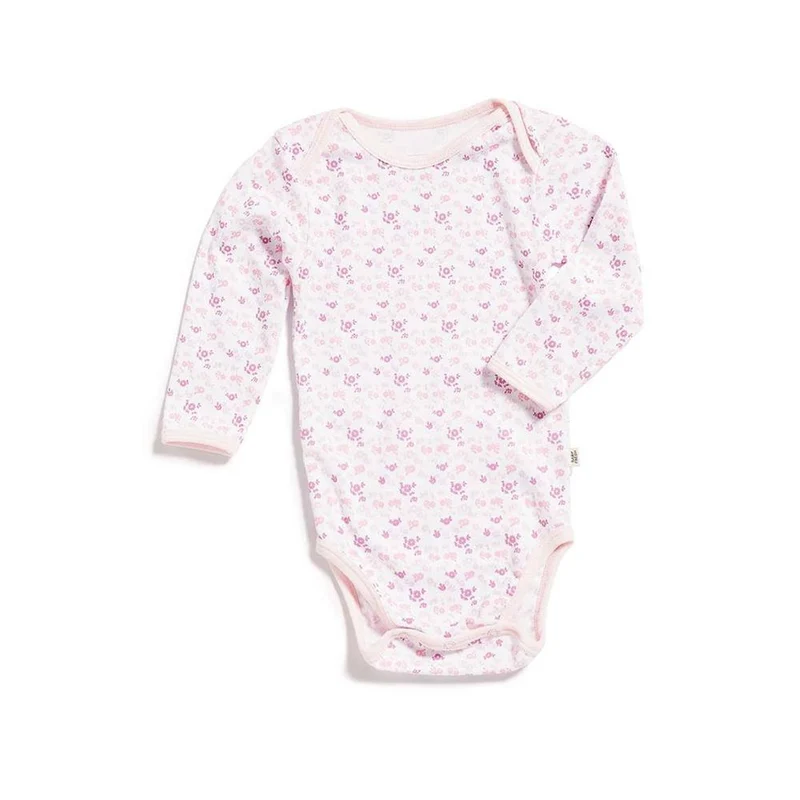 body manga larga bombom rosa. talla 9 12m