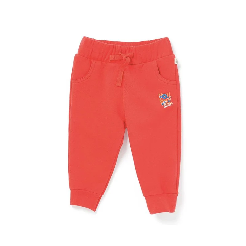 pantalon manga larga peko rojo. talla 18 24m