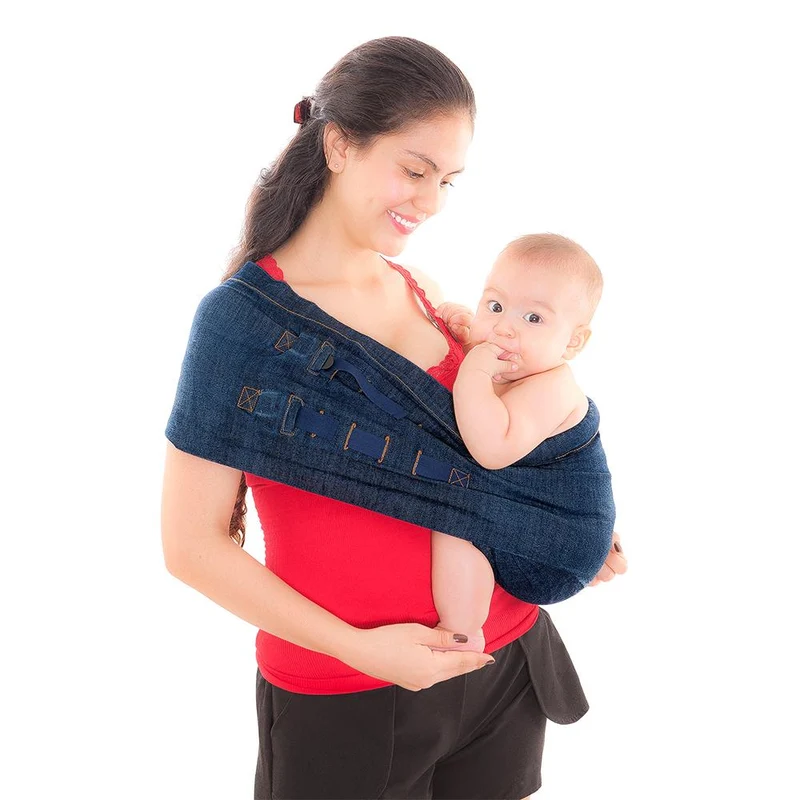 portabebe pouch denim