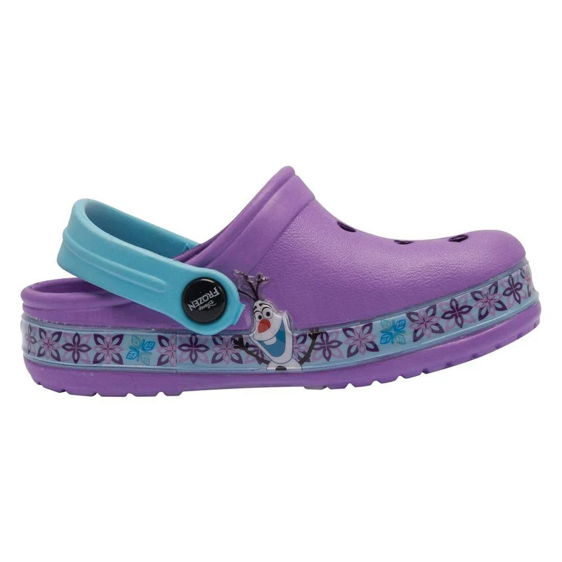zapato sueco disney frozen talla 18 23 morado con tira azul claro