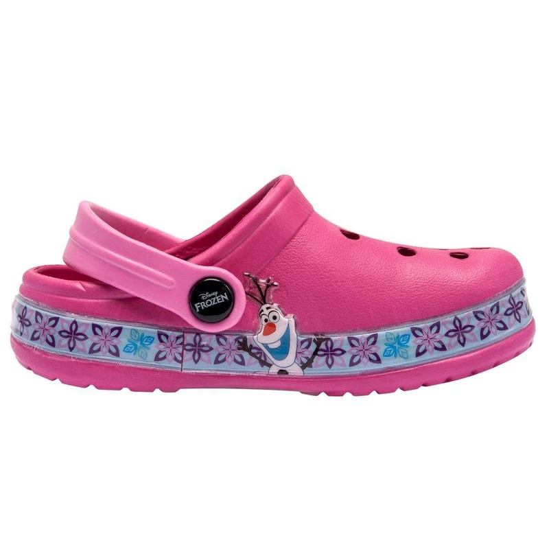 zapato sueco disney frozen talla 24 29 fucsia con tira rosada