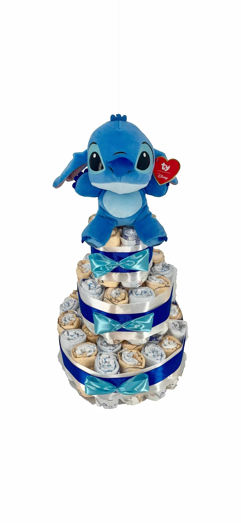 Tarta de pañales Stich