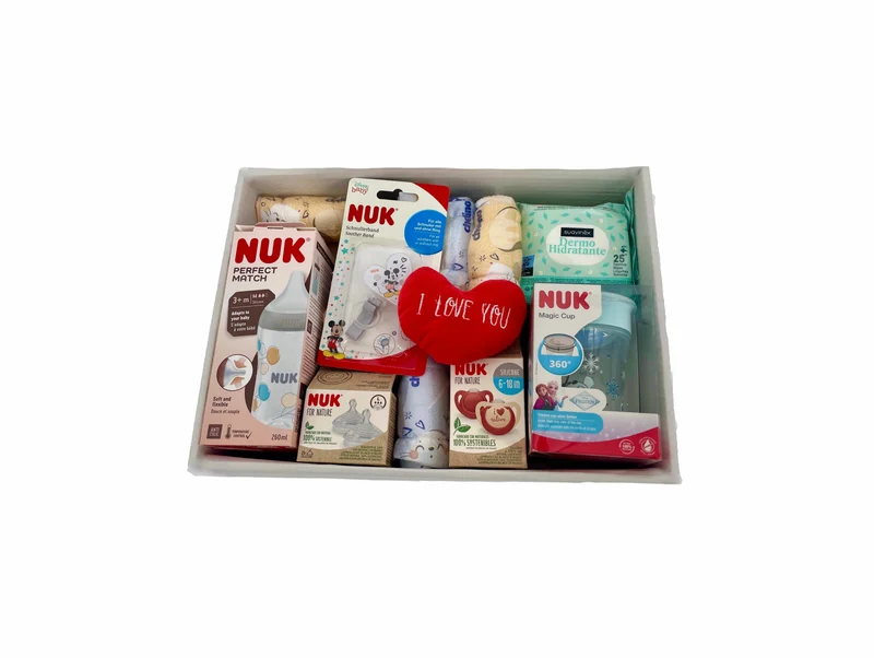 Canastilla recién nacido especial NUK MomentosGourmet
