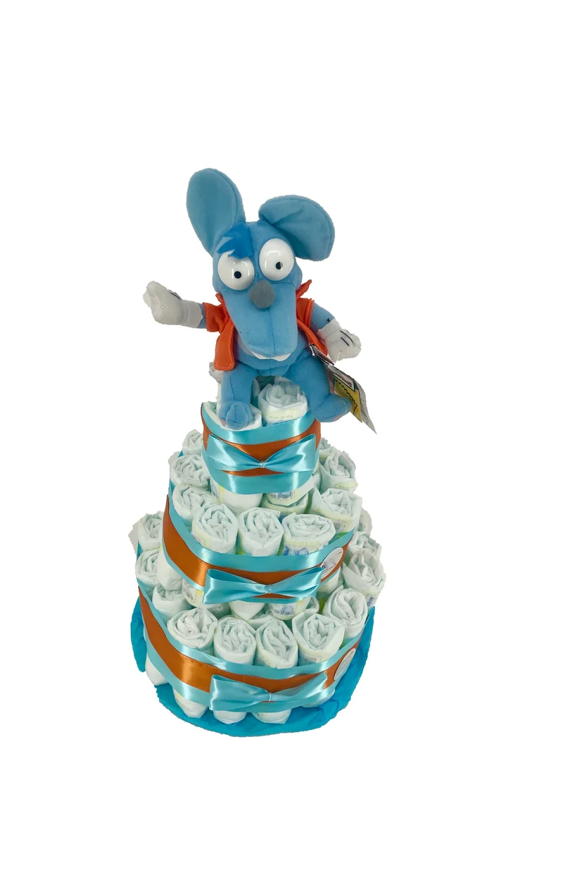 Tarta de pañales Los Simpsons Rasca