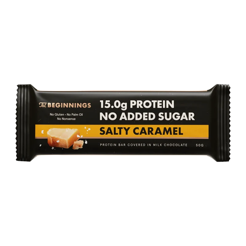 Barrita Proteica de Caramelo Salado