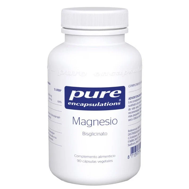 Pure Encapsulations Magnesio Bisglicinato 90 cápsulas