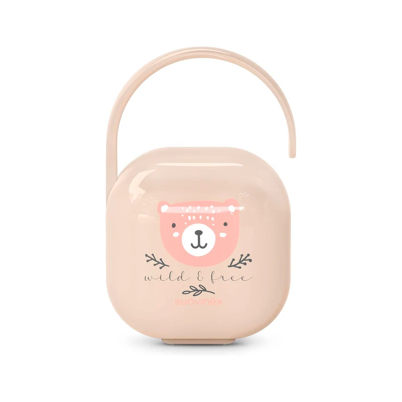 Porta Chupetes Wild Rosa