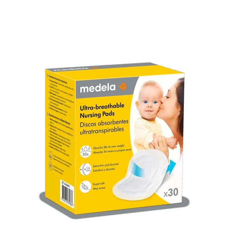 Absorbentes Ultra Transpirables Medela 30 Unidades
