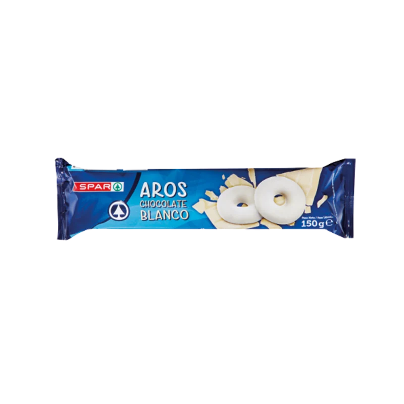 Aros de Chocolate Blanco SPAR