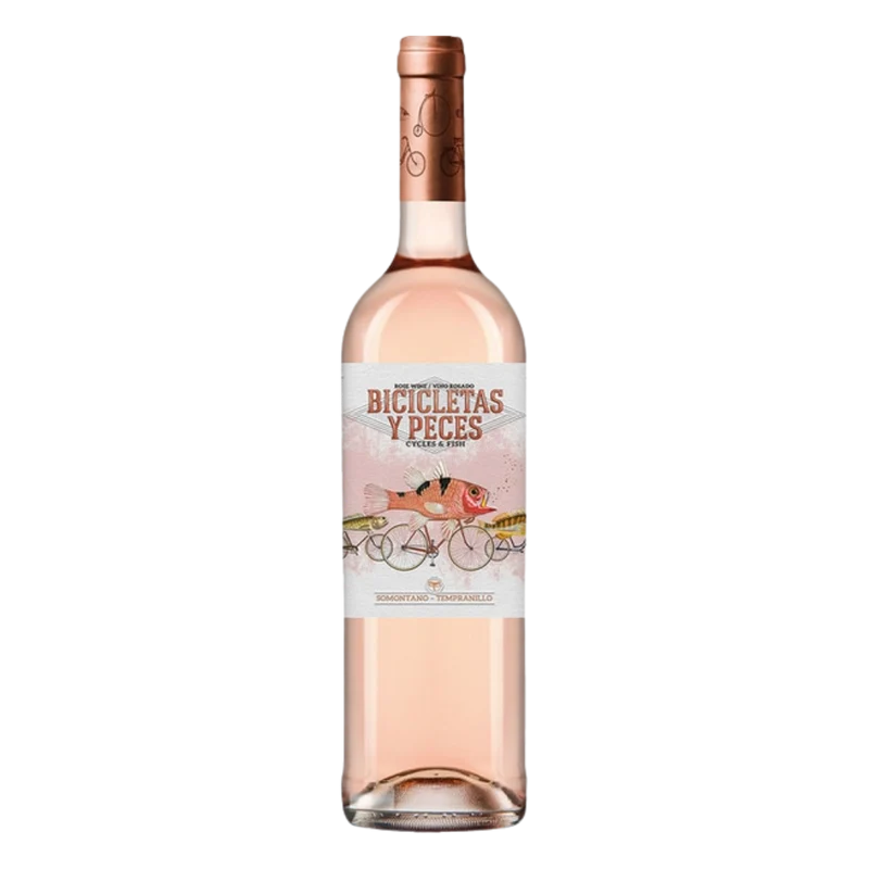 Vino Rosado Bicicletas y Peces