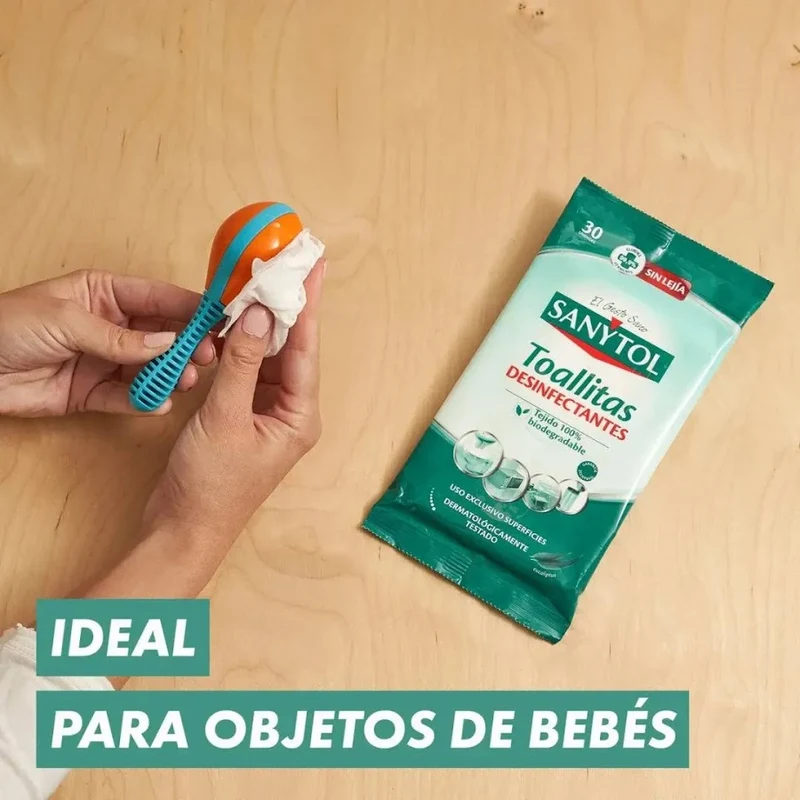 Toallitas Húmedas Desinfectantes Multiuso · 72u · Sanytol