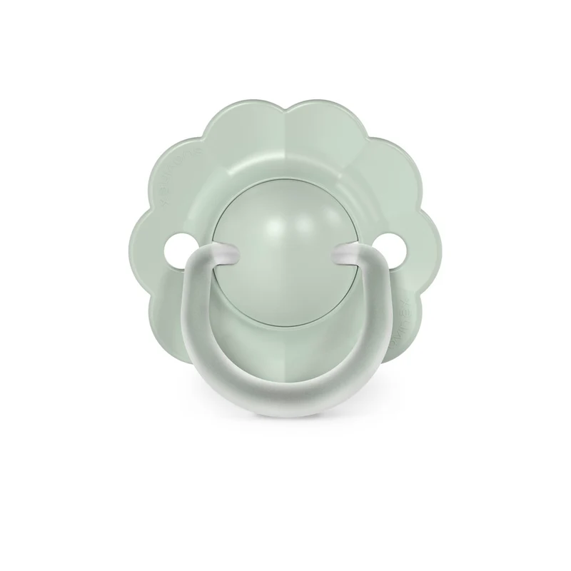 Chupete Wonder Redondo Verde con Tetina Fisiológica SX Pro de Silicona 0/6 meses