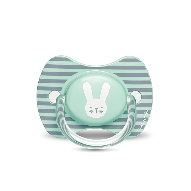 Chupete Premium Verde Hygge con Tetina Fisiológica de Silicona 6/18 meses