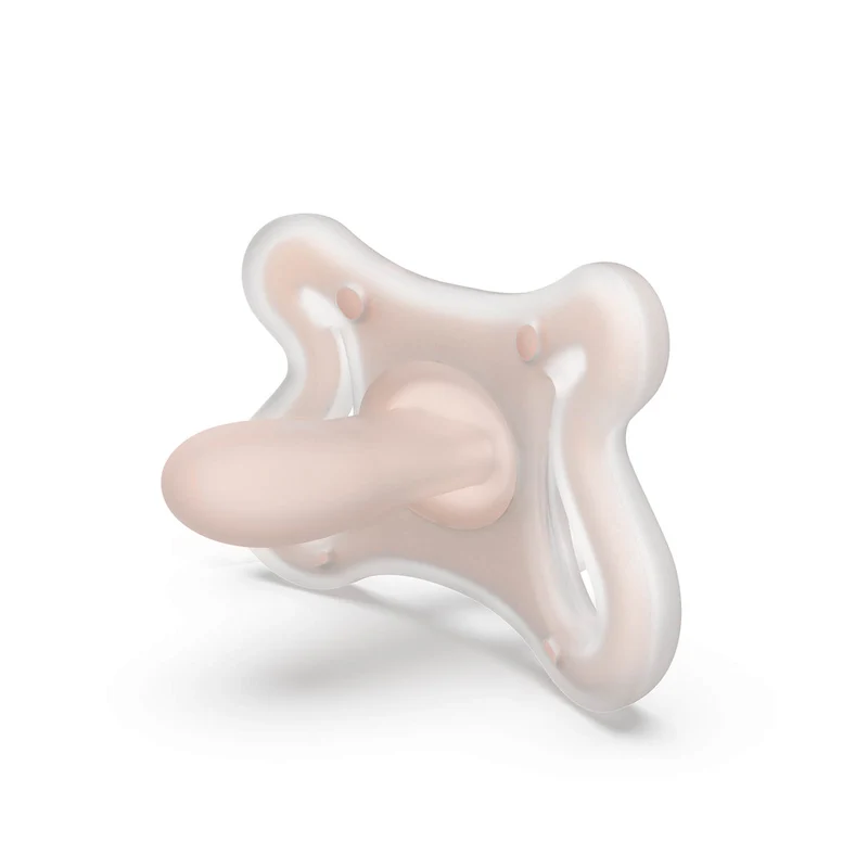 Chupete Nude Zero.Zero con Tetina Fisiológica SX Pro de Silicona -2/2 meses