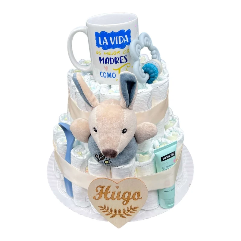 Tarta de Pañales Suavinex Mamá Canguro