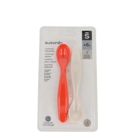 Cuchara infantil Suavinex pack 2 unidades