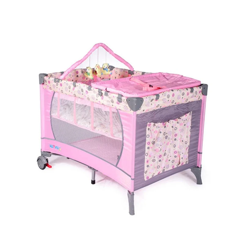corral baby rosado marca mattina