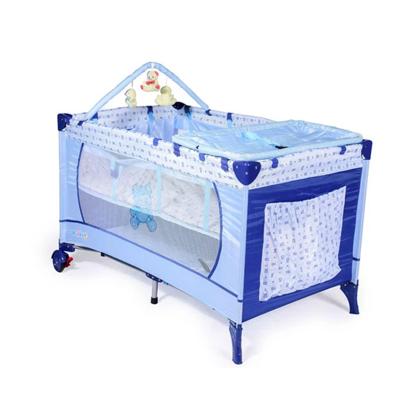 corral baby ositos azul marca mattina