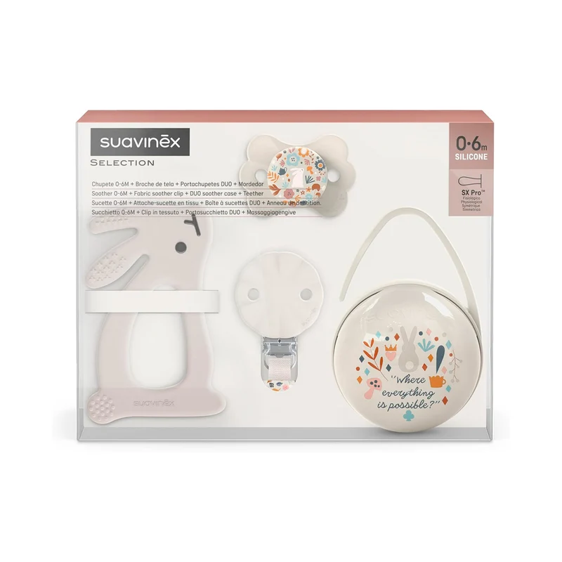 Set de Regalo Para Recién Nacido Wonderland Beige (4 Pcs)