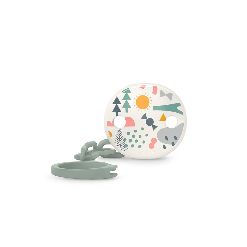 Broche Redondo Walk Verde