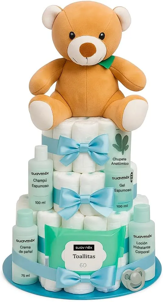 Tarta de pañales Suavinex