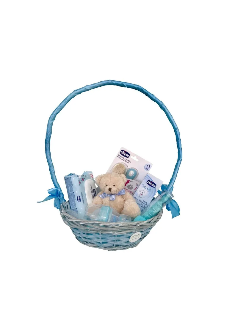 Cesta de Regalo con Artículos de Cuidado para Bebé Chicco