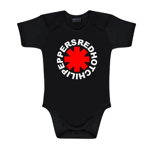 Body negro bebé Red Hot Chili Peppers