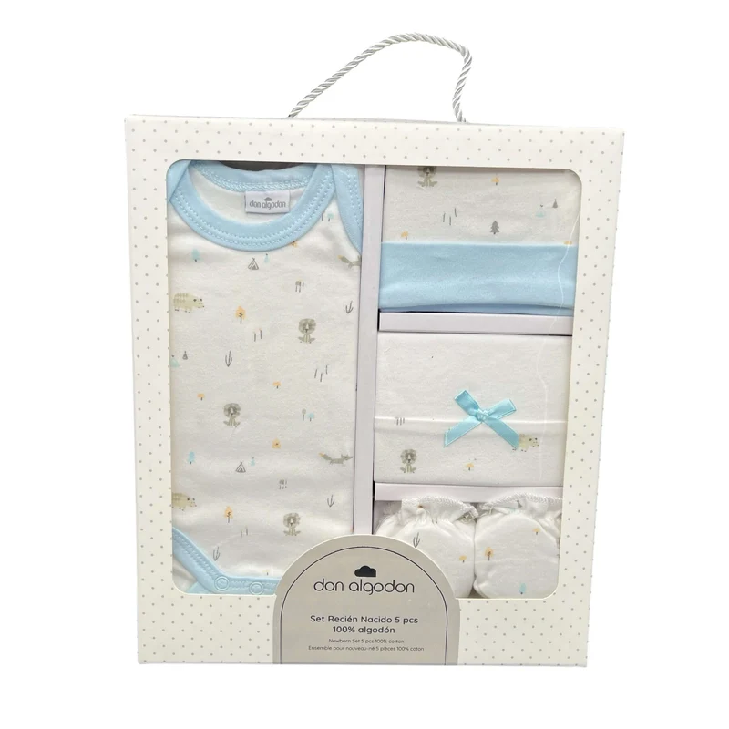 Conjunto primera puesta baby con animalitos