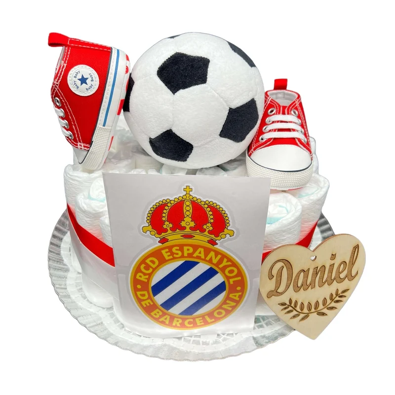 Tarta de pañales RCD Espanyol