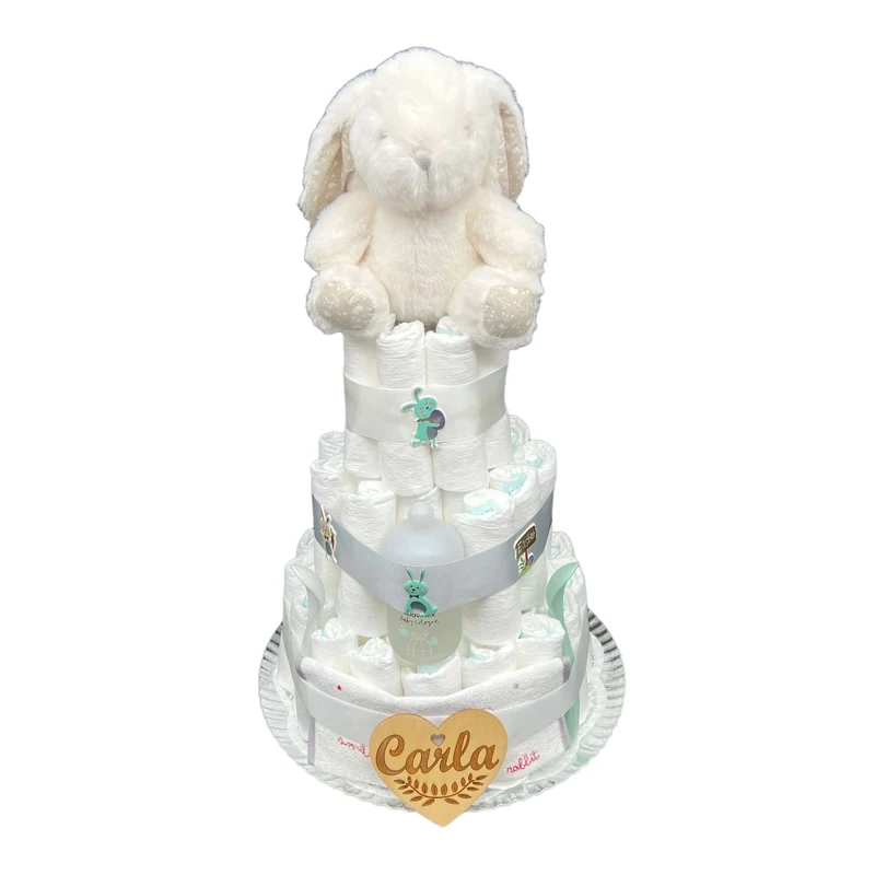 Tarta de pañales Suavinex sweet moments