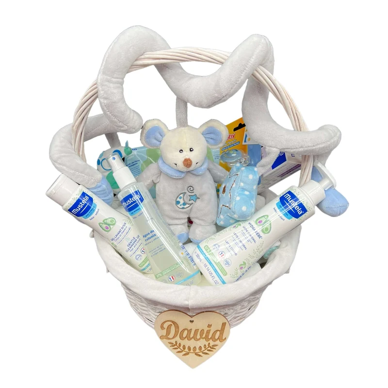 Cesta Mustela regalo de nacimiento