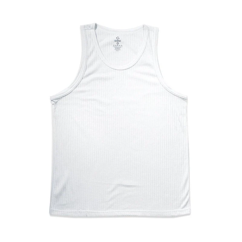 camisilla tela acanalada blanco marca mi puppa