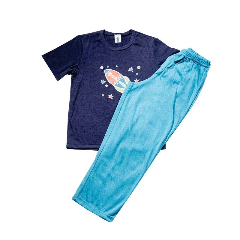 pijama nino fondo entero manga corta pantalon marca mi puppa