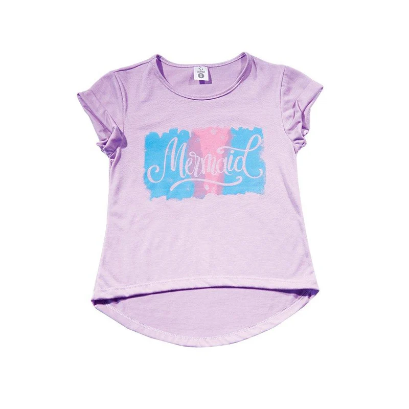 camiseta nina manga sisa frente estampado marca mi puppa