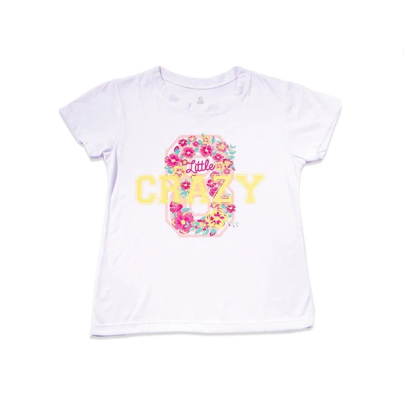camiseta nina manga corta frente estampado marca mi puppa