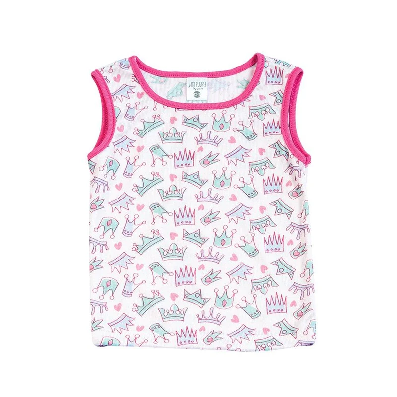 camisilla bebe estampada marca mi puppa