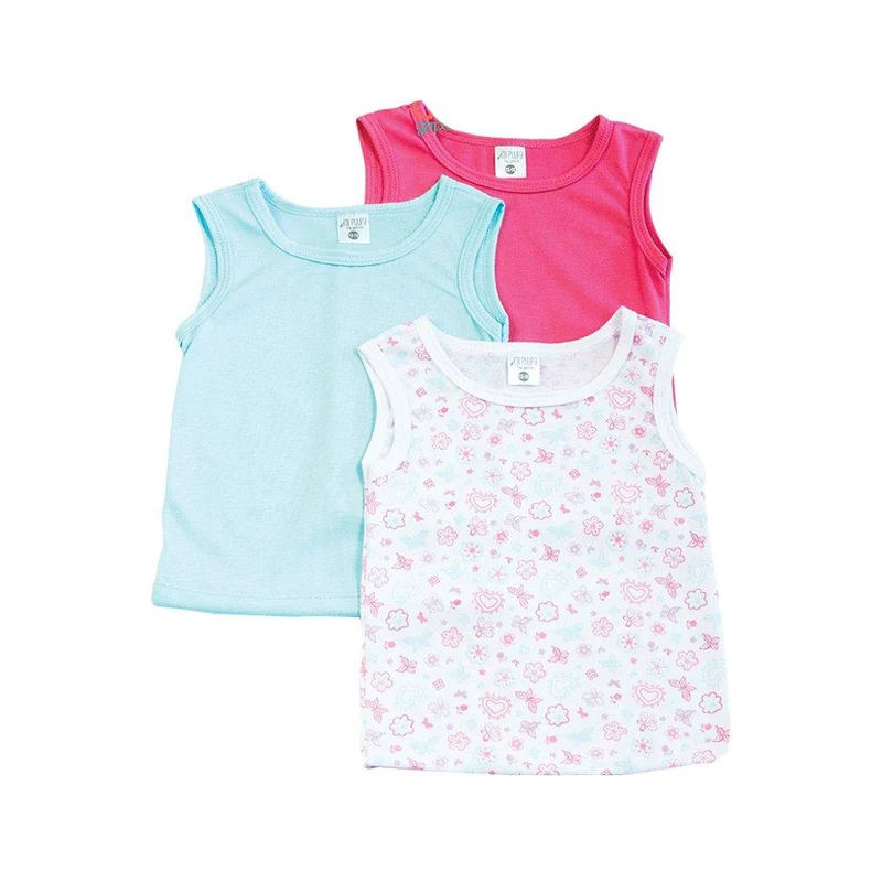 pack 3 unidades camiseta bebe marca mi puppa