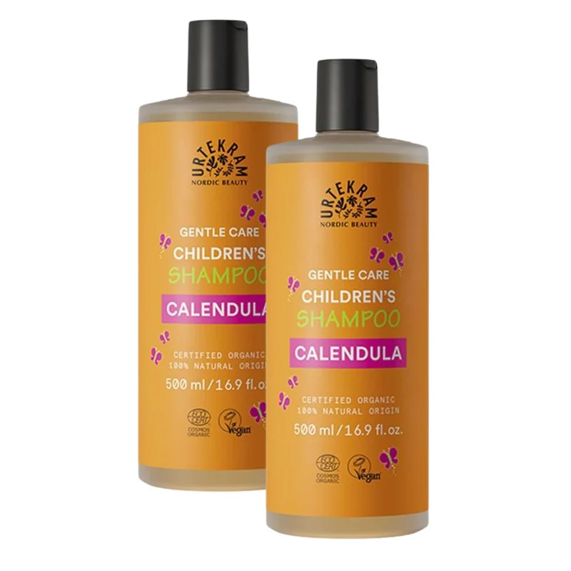 Pack 2x Champú para Niños de Caléndula Urtekram 500 ml