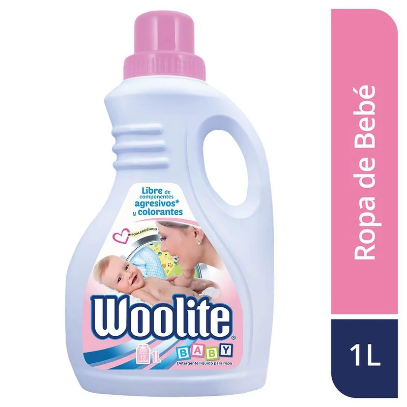 woolite baby detergente liquido 1.000ml