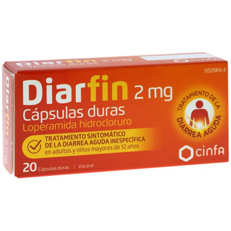Diarfin 2mg 20 cápsulas