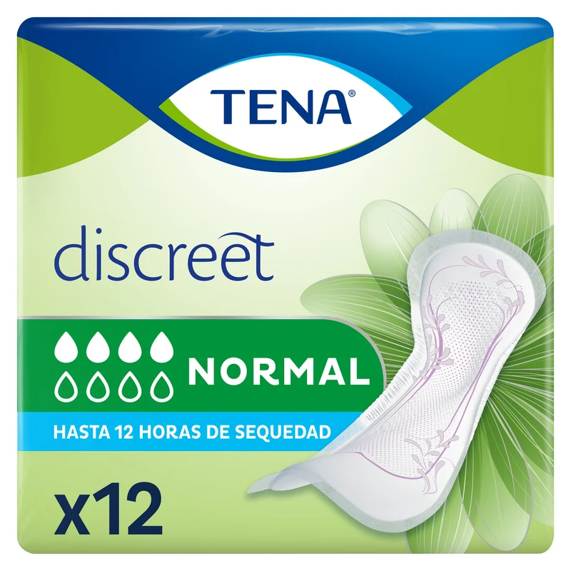 Compresa discreet normal Tena 12u
