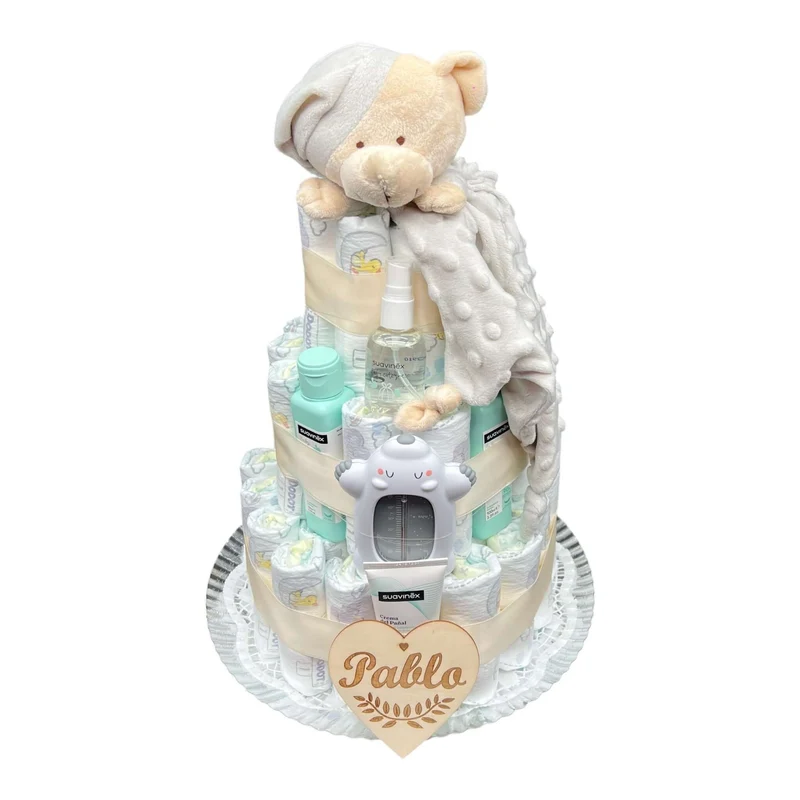 Tarta de pañales Suavinex mis mejores momentos