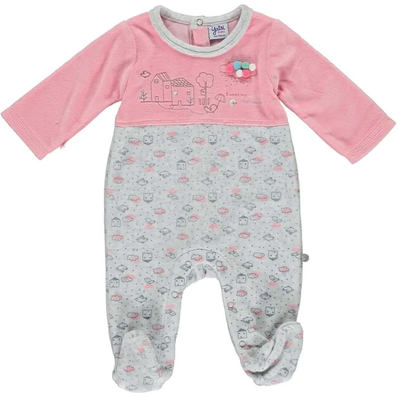 Primera puesta bebé niña Casita rosa